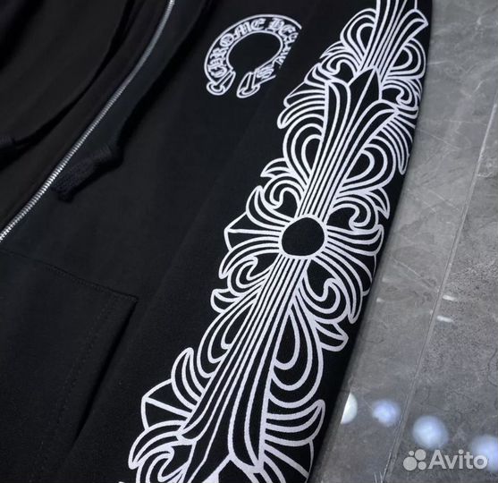 Chrome hearts zip hoodie