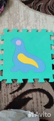 Детский коврик для ползания пазл