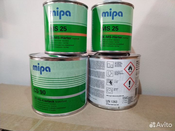 Лак Mipa CS90 0.5+0.25