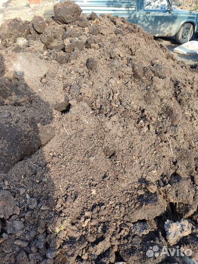 Конский перегной в мешках