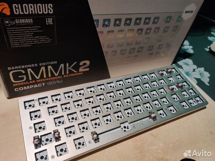 Клавиатура glorious gmmk 2 compact barebones