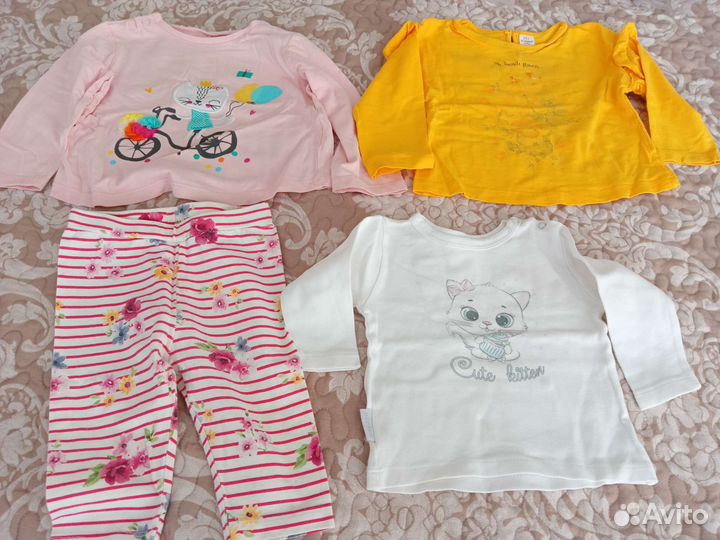 Детские вещи на девочку до года
