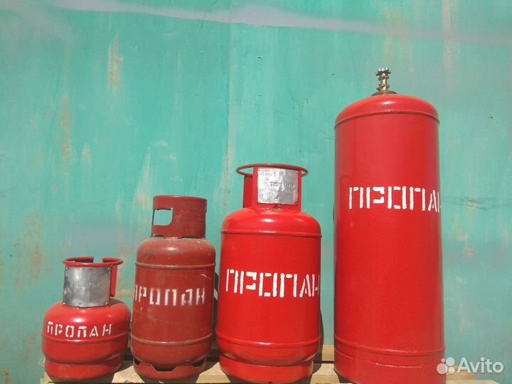 Баллоны и газ пропан в баллонах