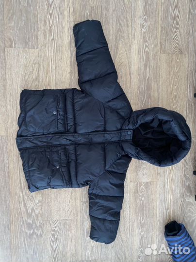 Пуховик для мальчика zara 104