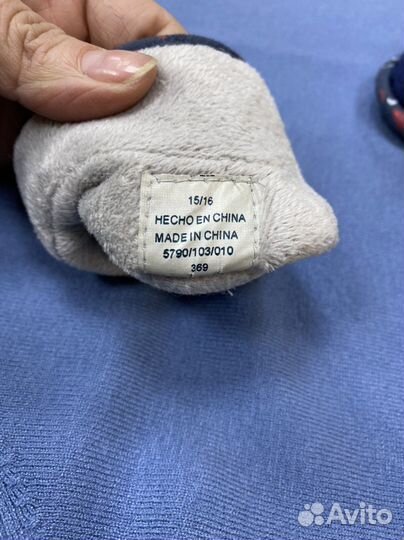 Пинетки для новорожденных 15-16о