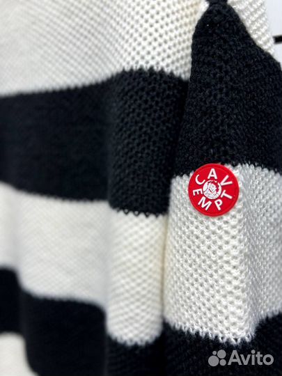 Свитер Cav Empt черно-белый