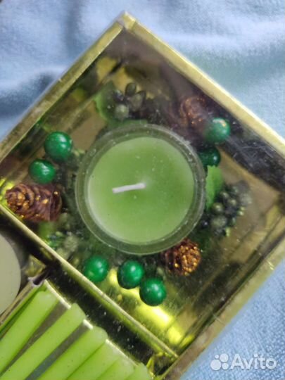 Набор свечей новогодний