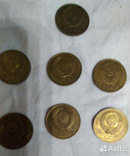 Монеты 3 копейки СССР