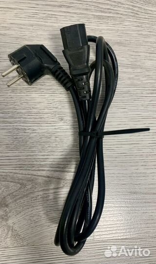 Сетевой кабель питания для пк, принтера и тд 6 шт