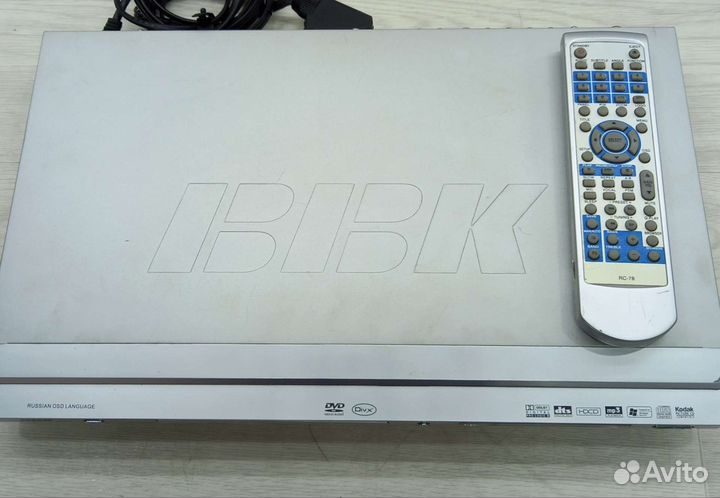 DVD плеер караоке BBK DK1005S