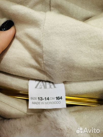 Толстовка Zara для девочки+ легенсы в рубчик zara