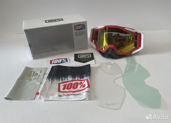 Очки / маска для мотокросса / эндуро 100