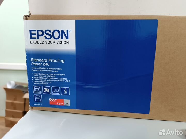 Бумага для изготовления цветопроб