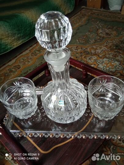 Богемский хрусталь (графин )