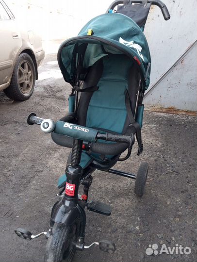 Детский велосипед с ручкой бу