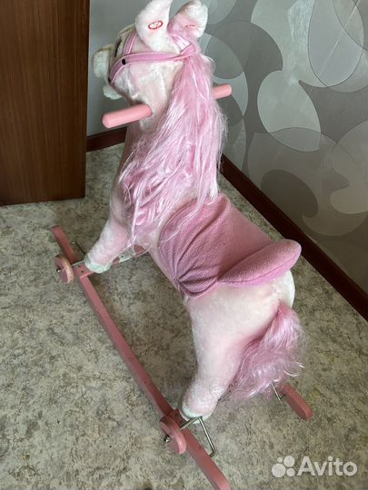 Детская лошадка качалка