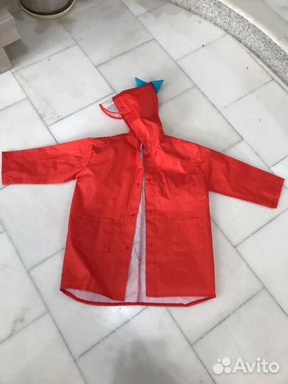 Плащ дождевик детский XL