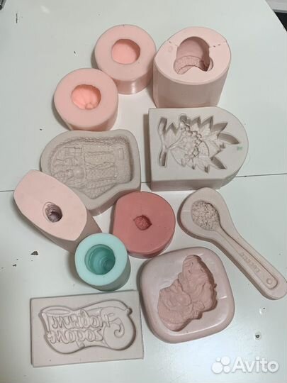 Силиконовые формы для мыла мандарины