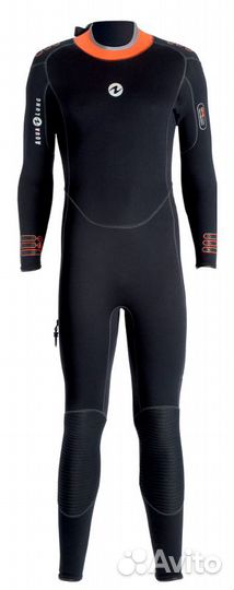 Длинный мужской гидрокостюм для дайвинга Dive 7mm
