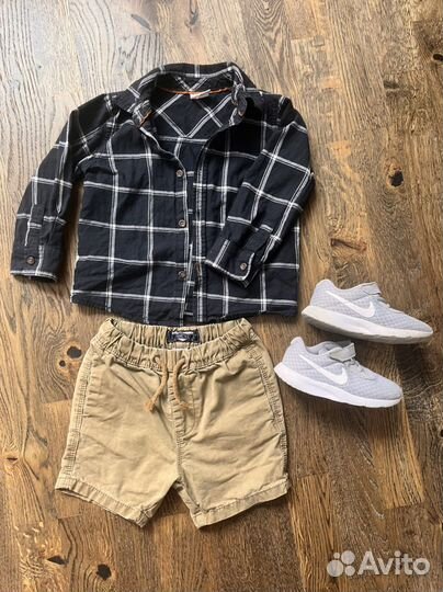 Шорты, рубашки, кроссовки