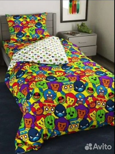 Детское 1,5 сп постельное белье из г. Иваново