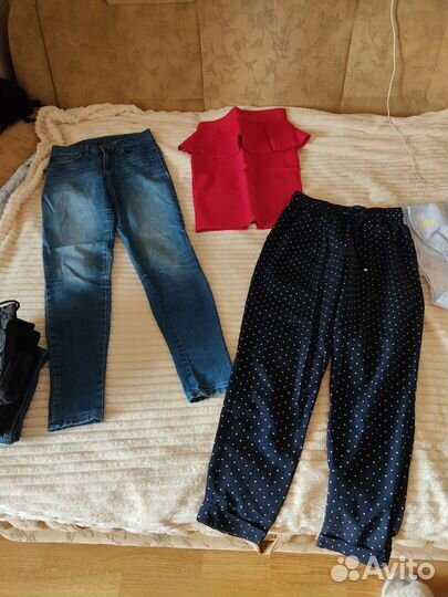 Два пакета одежды размера XS-S отличное состояние