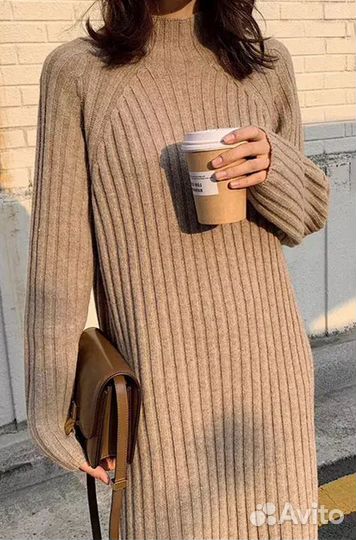 Вязаное платье «warmy»