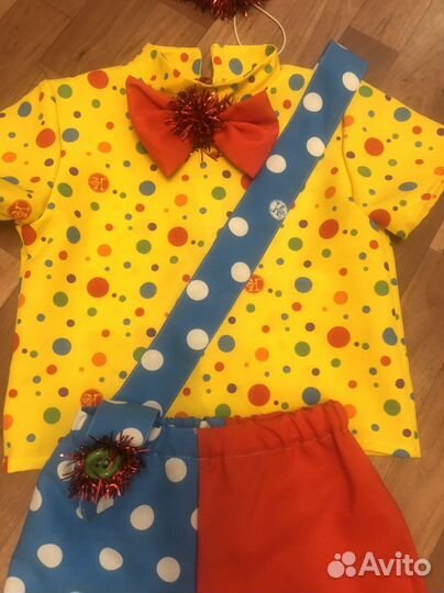 Костюм новогодний «Клоун»104-116