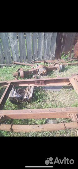 Газ 33073 рама задний мост