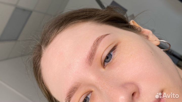 Окрашивание Бровей, ламинирование