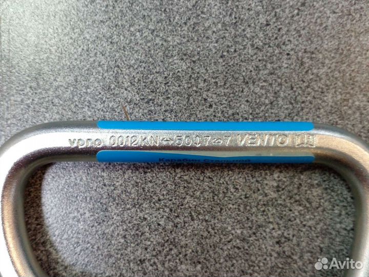 Карабин Венто трапеция сталь