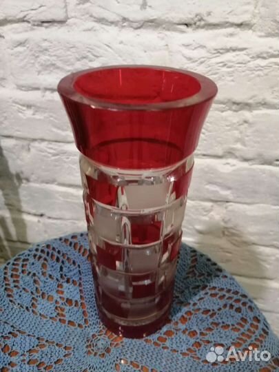 Хрустальная ваза Е С Шувалов