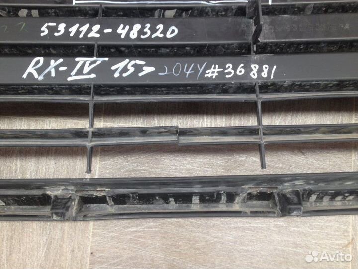 Решетка бампера переднего Lexus RX 4 c 2015 24052