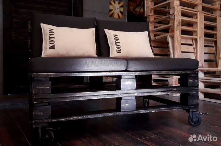 Мебель из поддонов паллет