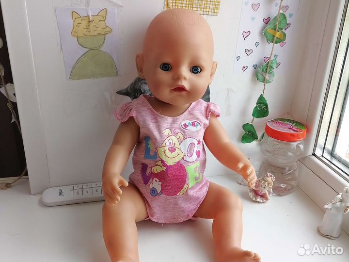 Бэйби борн. Кукла детская. 2 платье в комплекте