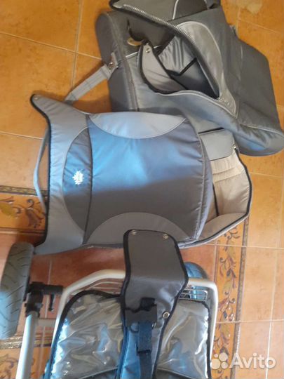 Коляска трансформер Carolina elegance