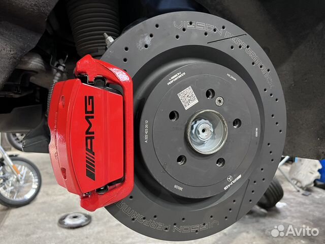 Задние тормозные диски S63 W222