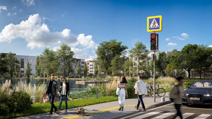 1-к. квартира, 42 м², 4/4 эт.