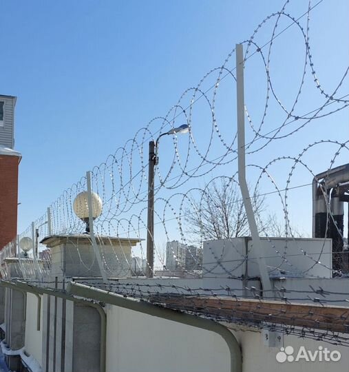 Ограждения Егоза. Колючая проволка