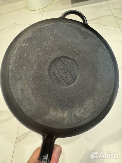 Сковорода чугунная блинная