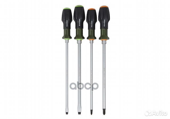 748040 набор отвёрток усиленных с трехкомпонен