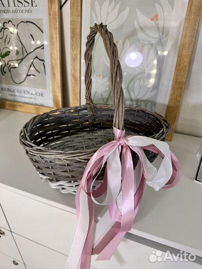 Корзина плетеная