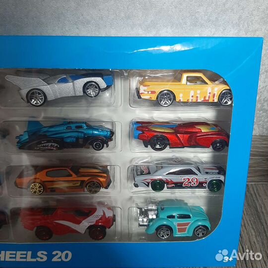 Набор машинок Hot wheels хот вилс 20шт