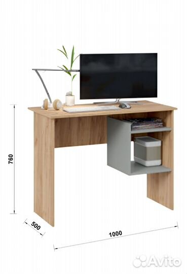 Стол письменный с нишей