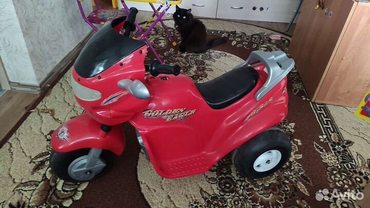 Электромотоцикл детский TCV Golden Eagle