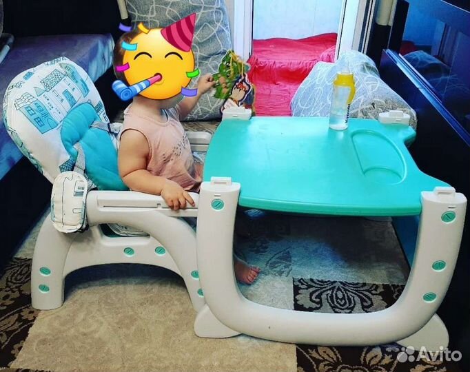 Стульчик для кормления babyton 2 в 1