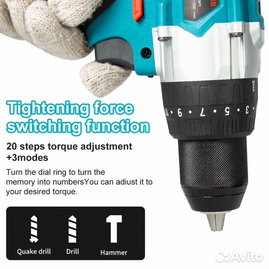 Шуруповёрт для ледобура Abeden Тушка без Акб