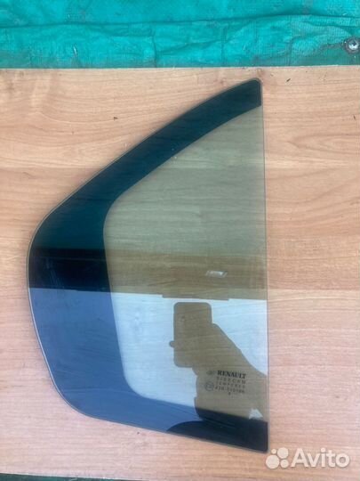 Стекло двери задней правой (форточка) Logan II