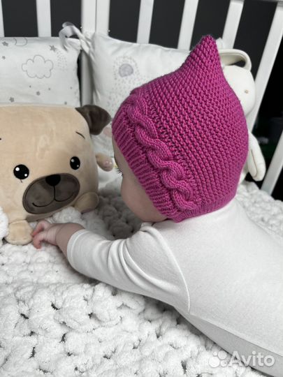 Чепчик и носочки для девочки