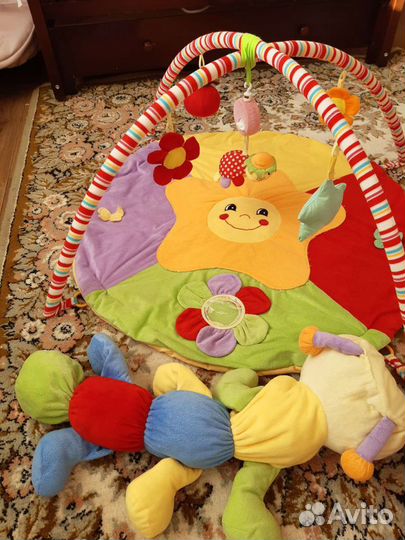 Развивающий коврик музыкальный